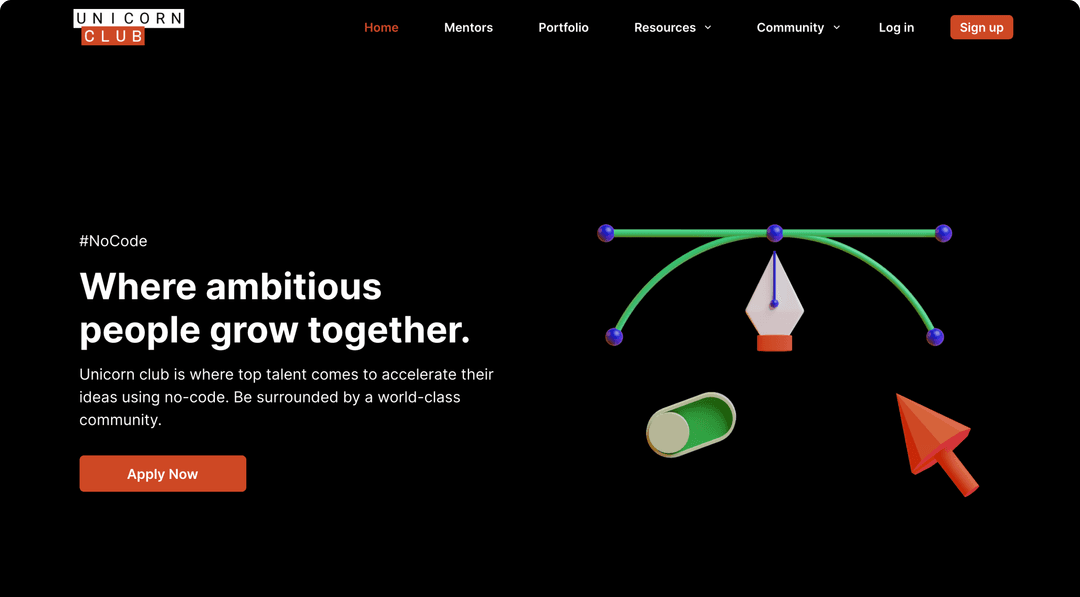 Community Portal screenshot